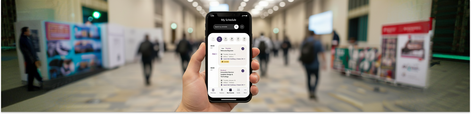 Modern event audience experience